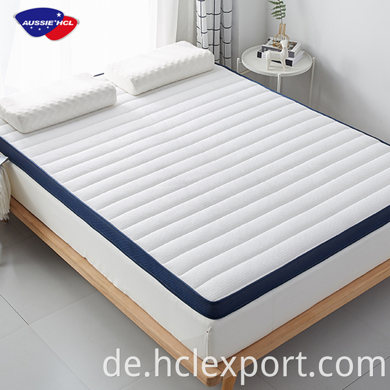 Die beste Fabrik -Aussie -Rolle voller Zoll Gel Memory Foam Matratze Colchon Twin Queen King Double Sleeping Well Matratze Topper